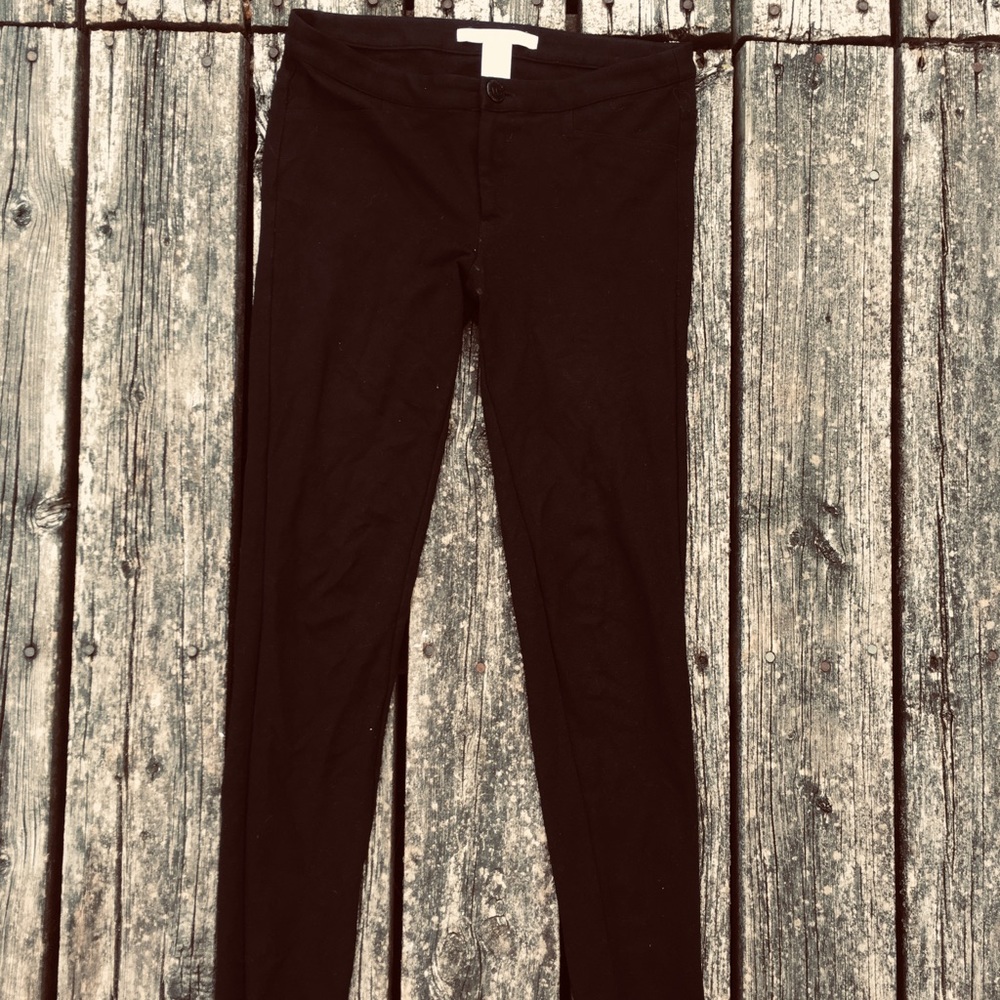 Lauren Conrad Black Dress Pant Jeggings (Size 4)